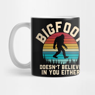 Bigfoot Believe Funny Mug